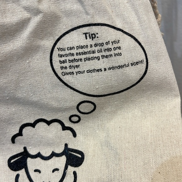 Peace Sign Wool Dryer Balls - Picture 7 of 9